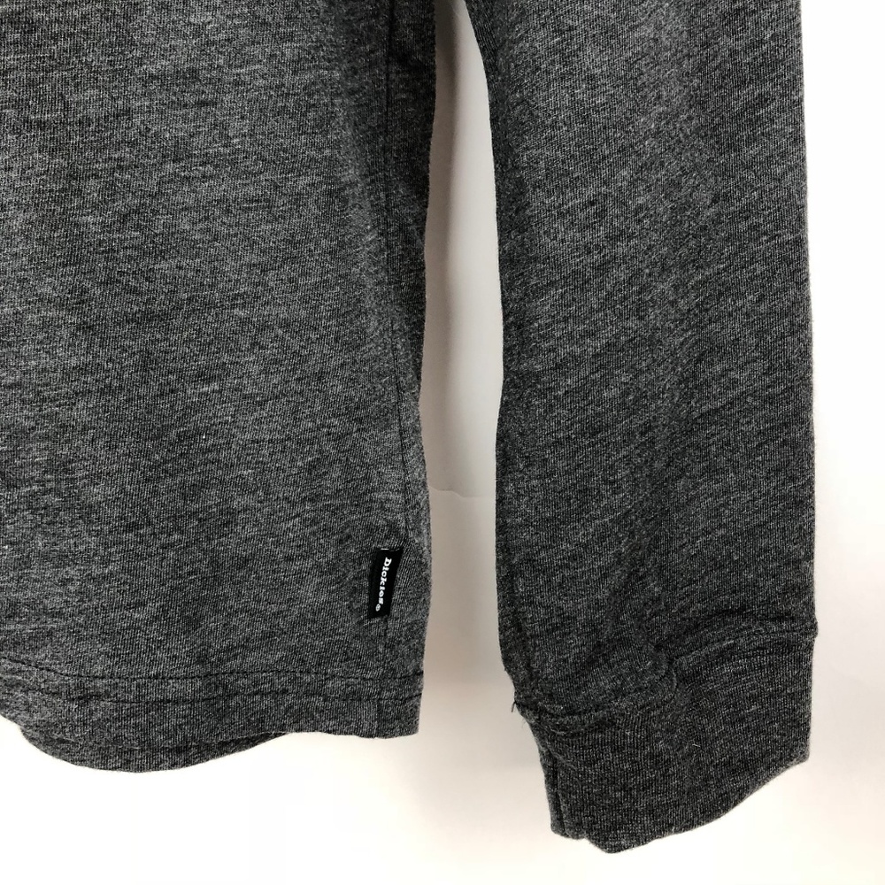 Dickies Slim Fit Gray Long Sleeve Tee T-Shirt ** - Picture 4 of 7
